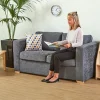 Adult Sized Sofa Grey H760 x W660 x L1370mm