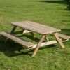 Adult Wooden Picnic Bench