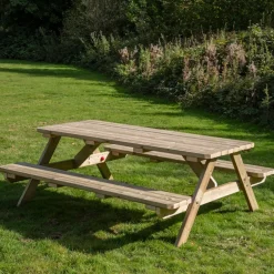 Adult Wooden Picnic Bench