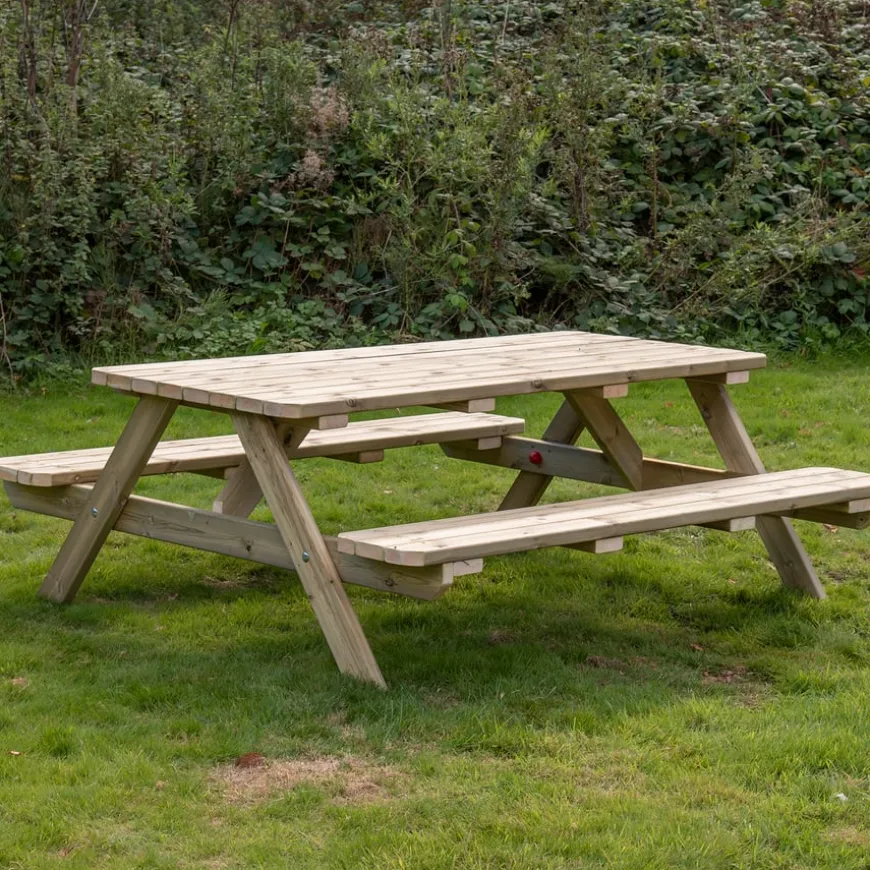 Adult Wooden Picnic Bench