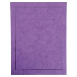 A4+ Exercise Book 8mm Ruled Margin Purple 80pg 50pk