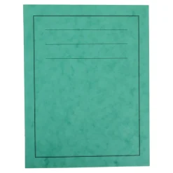 A4 Exercise Book 8mm Ruled Margin Green 80pg 50pk