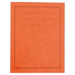 A4 Exercise Book 8mm Ruled Margin Orange 40pg 50pk