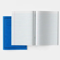 A4 Exercise Book 8mm Ruled Margin Blue 120pg 50pk