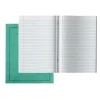 A4 Exercise Book 8mm Ruled Margin Green 96pg 50pk
