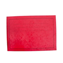 A4 Exercise Book Plain Landscape Red 24pg 50pk