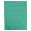 A4 Exercise Book 1/2 Ruled/Plain 64pg Green 50pk