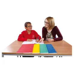 A4 Exercise Book 1/2 Ruled/Plain 64pg Green 50pk