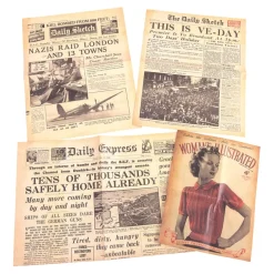 Air Raid Shelter Artefact Collection KS2