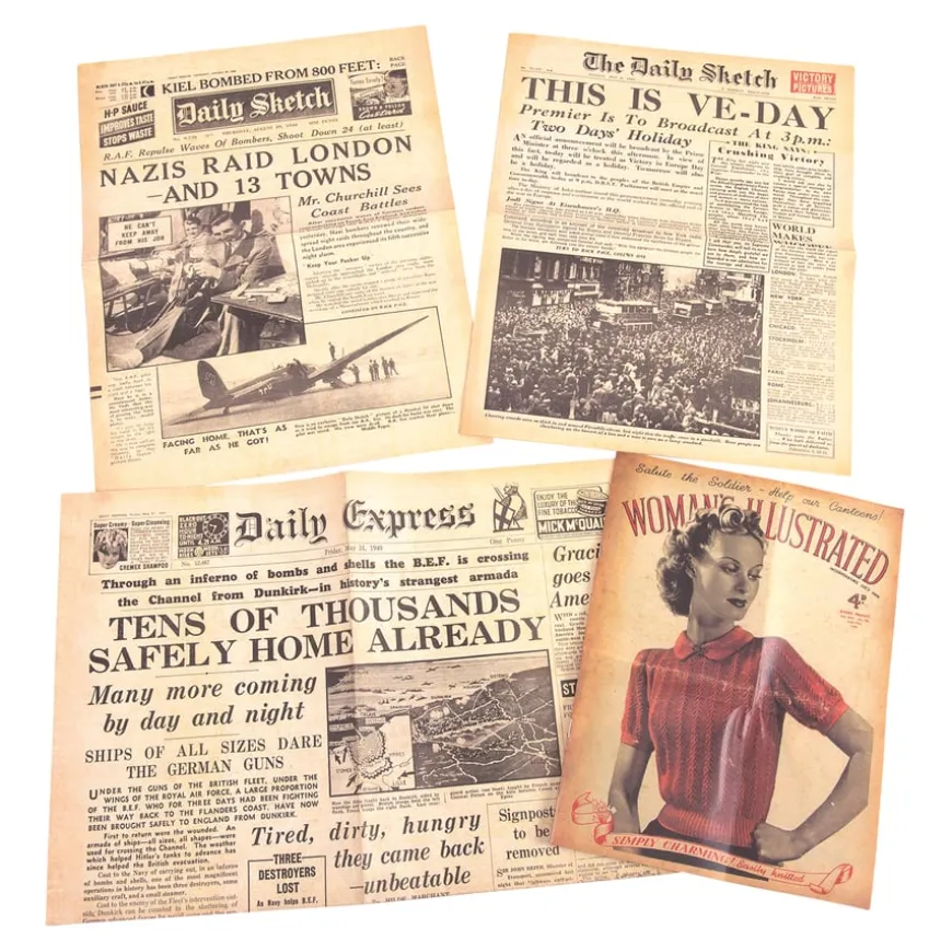 Air Raid Shelter Artefact Collection KS2