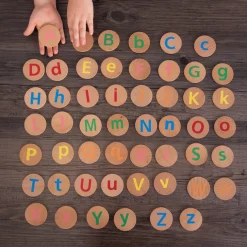 Alphabet Wooden Matching Pairs