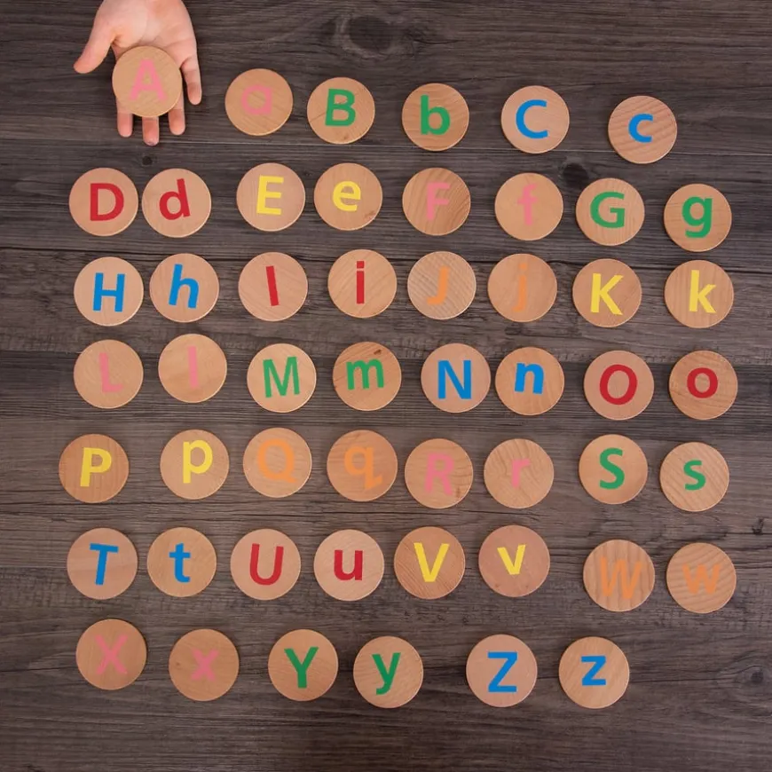 Alphabet Wooden Matching Pairs