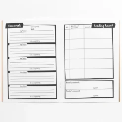 A5 Primary Homework Diary & Reading Record Book