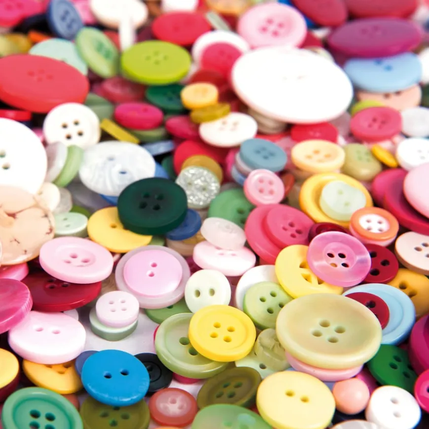 Assorted Buttons 500g