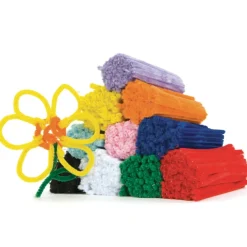 Assorted Chenille Craft Stems 150mm 1000pk