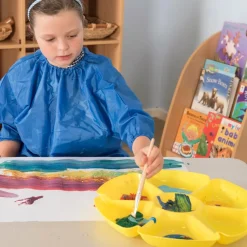 Assorted Colours Flower Sorting and Paint Trays 6pk