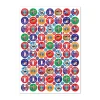 Assorted French Reward Stickers 3720pk
