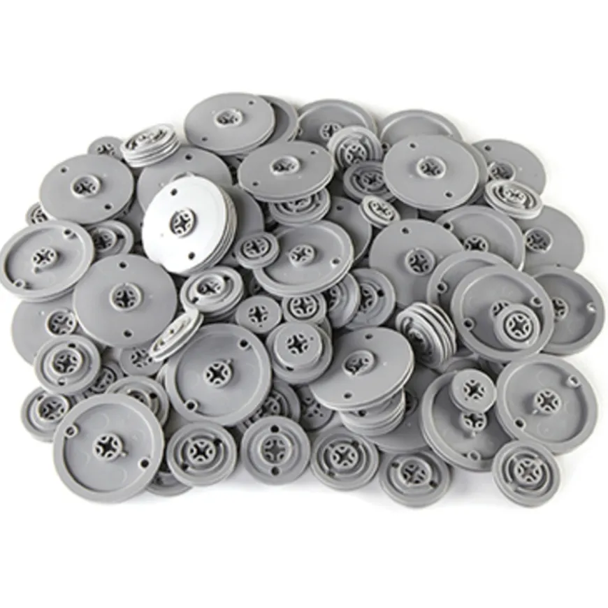 Assorted Plastic Pulleys
