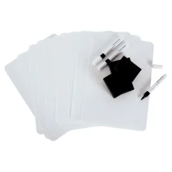 A4 Superlight Mini Whiteboards Kit 30pk