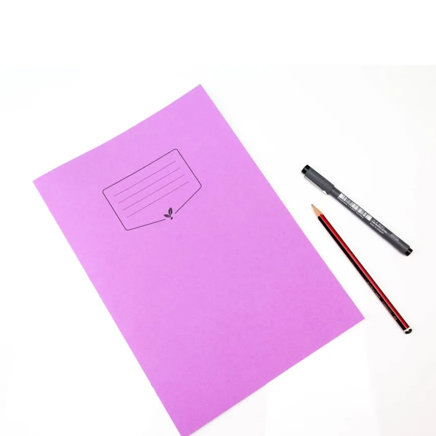 A4 Tinted Handwriting Book Ruled Blue 32pg 25pk