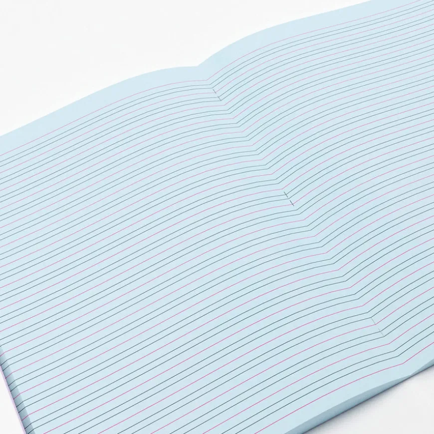 A4 Tinted Handwriting Book Ruled Blue 32pg 25pk