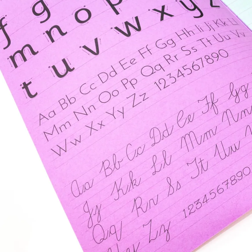 A4 Tinted Handwriting Book Ruled Blue 32pg 25pk