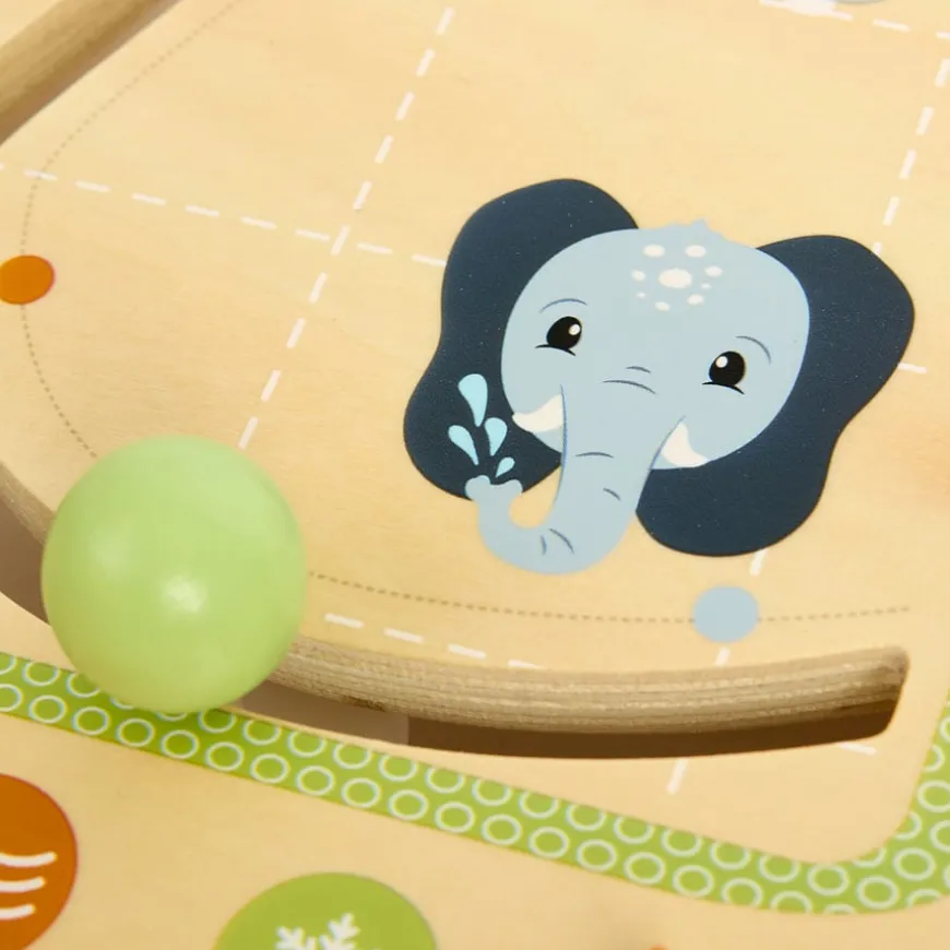 Baby & Toddler Wooden Safari Busy Board