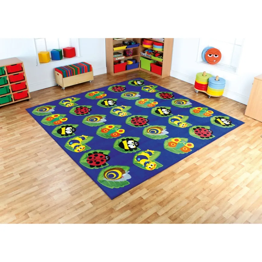 Back to Nature Square Bug Placement Carpet 3m x 3m