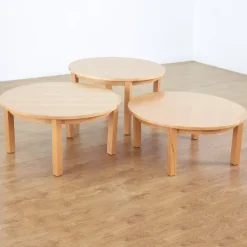 Beech Veneer Round Classroom Table