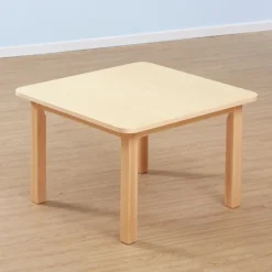 Beech Veneer Square Classroom Table