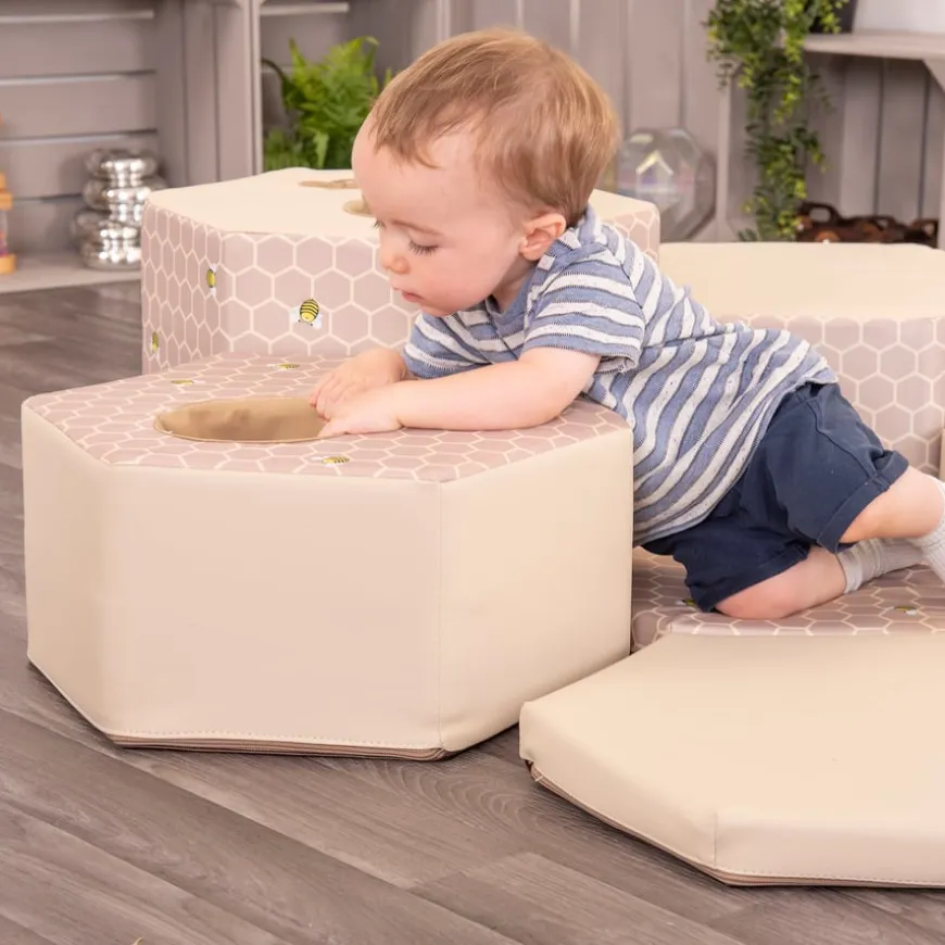 Beehive Discovery Soft Play Hideaway Set