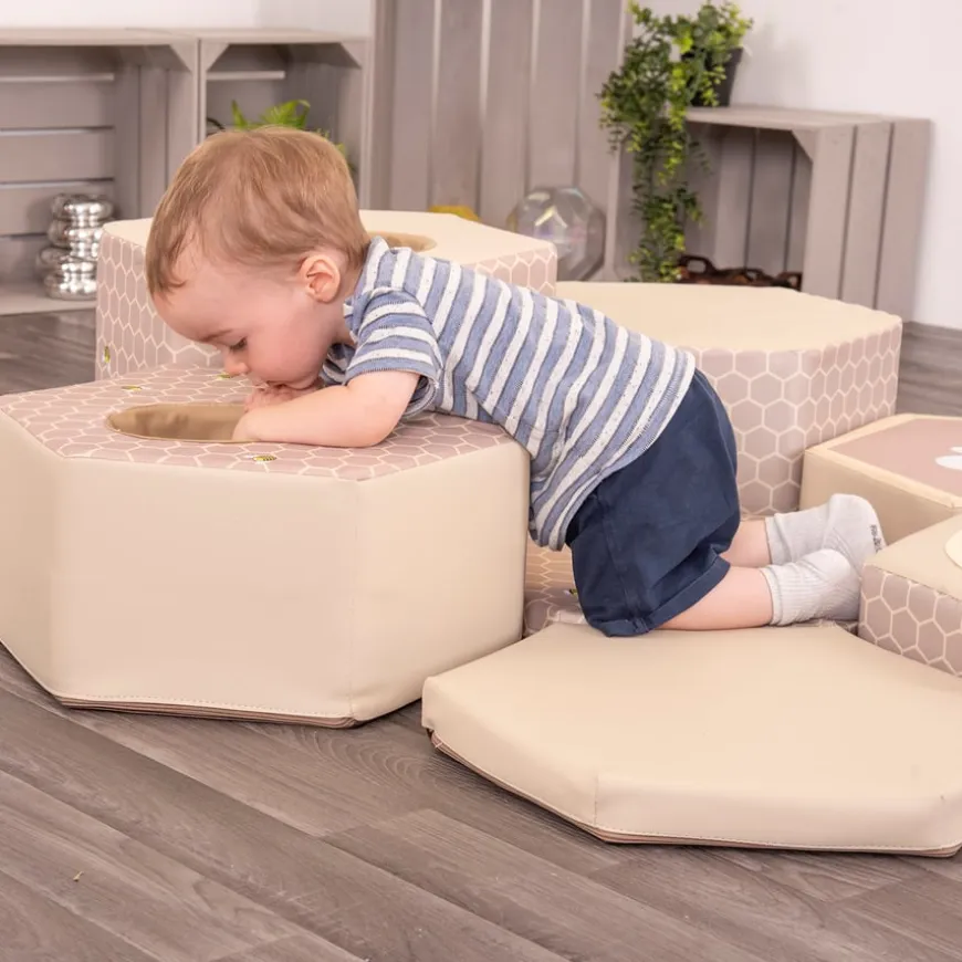 Beehive Discovery Soft Play Hideaway Set