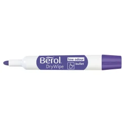 Berol® Drywipe Markers Bullet Tip Assorted Colours