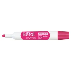 Berol® Drywipe Markers Bullet Tip Assorted Colours