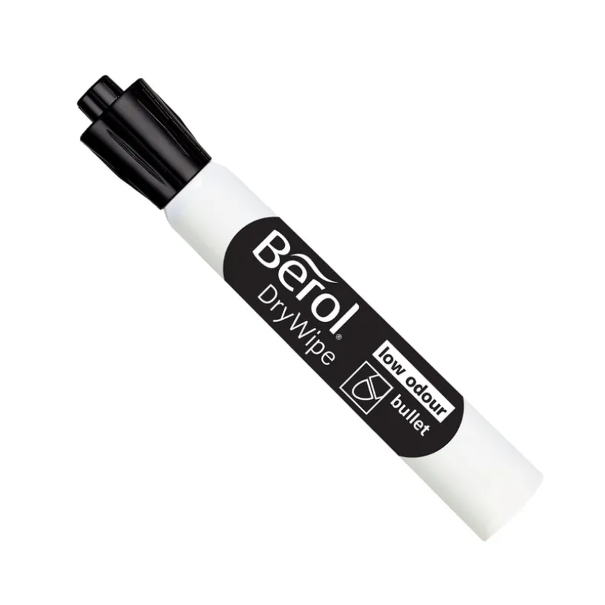 Berol® Drywipe Markers Bullet Tip Assorted Colours