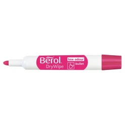 Berol® Drywipe Markers Bullet Tip Assorted Colours