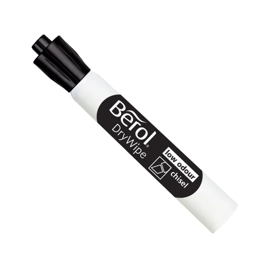 Berol® Drywipe Markers Bullet Tip Assorted Colours
