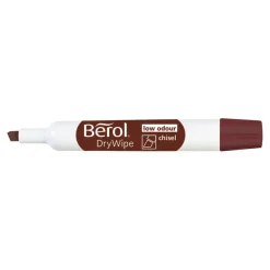 Berol® Drywipe Markers Chisel Tip Assorted Colours 48pk