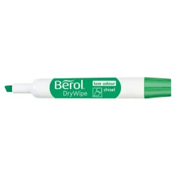Berol® Drywipe Markers Chisel Tip Assorted Colours 48pk