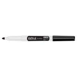 Berol® Drywipe Slim Barrel Pens Broad Tip - Black 192pk