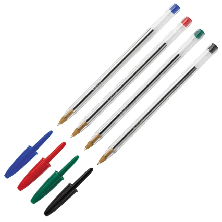 Bic Cristal Ballpoint Pens - Medium Nib 50pk