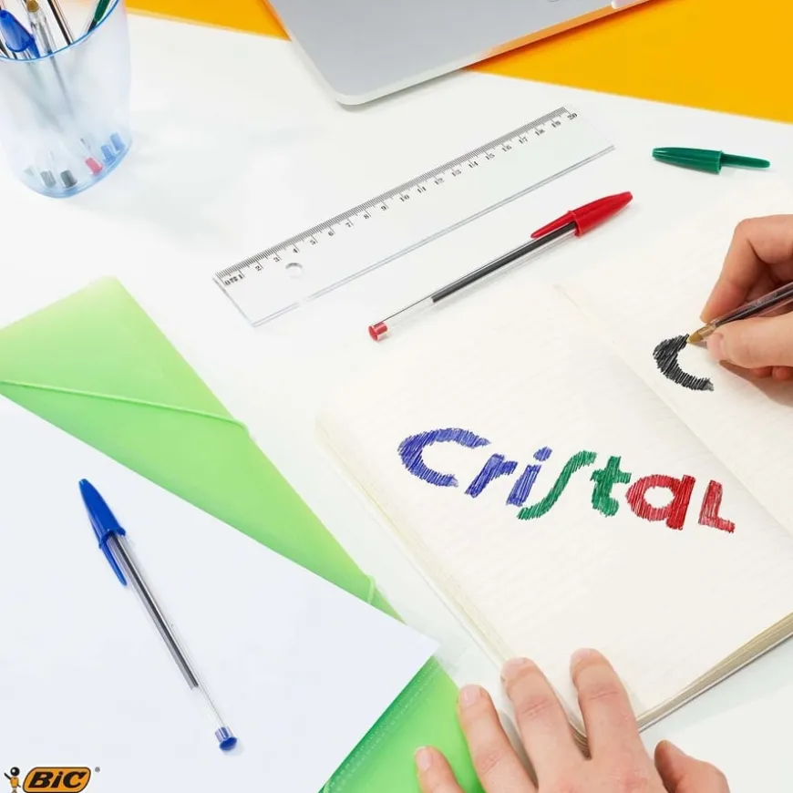 Bic Cristal Ballpoint Pens - Medium Nib 50pk
