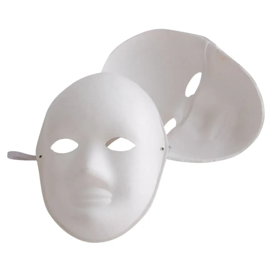 Biodegradable Face Masks White 10pk
