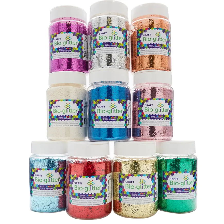 Bioglitter Assorted Craft Glitter 40g