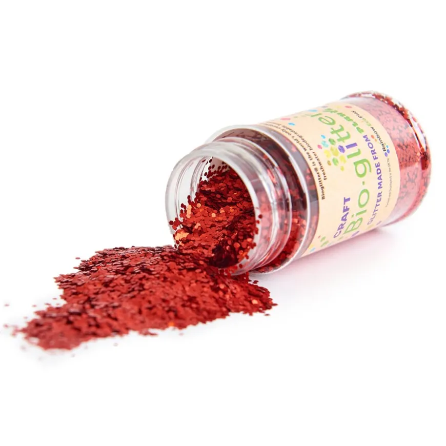 Bio-glitter Shaker Pots Assorted 40g 4pk