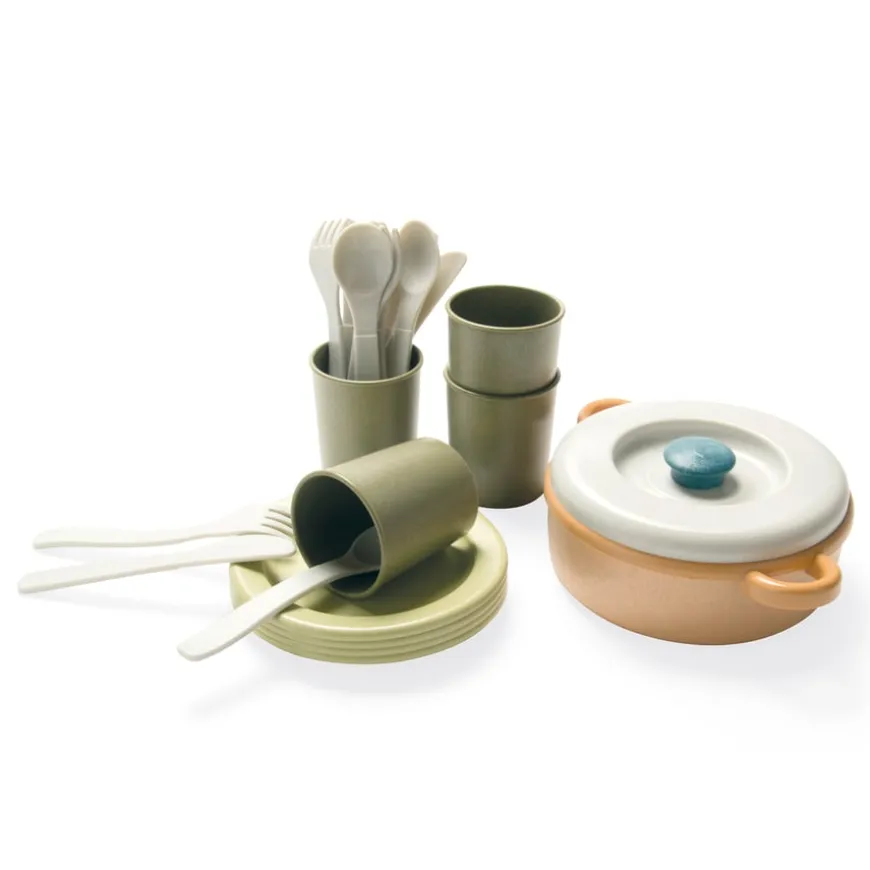 Bio Plastic Role Play Dinner Set 22pcs