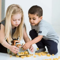 Bio Plastic Tractor and Truck Set 2pk