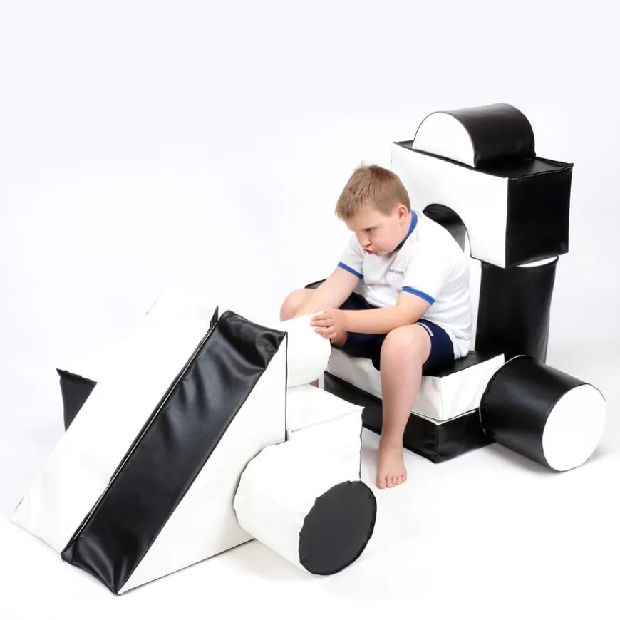 Black and White Soft Play Set 14pk