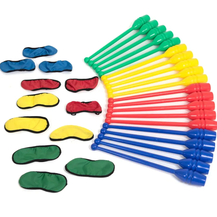 Blindfold/Skittle Team Building Game