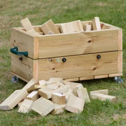 Block Box with Cover H40 x W60 x L40cm